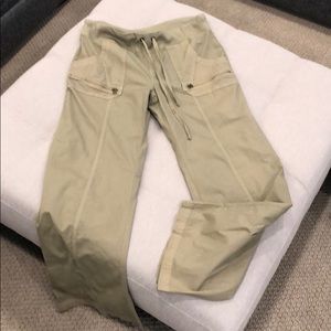 XCVI Pants - Khaki cargo type pants XCVI Pants - Khaki cargo type pants